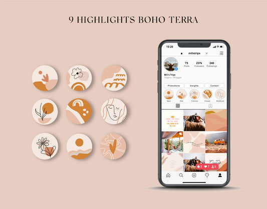 Portadas para Highlights de Instagram
